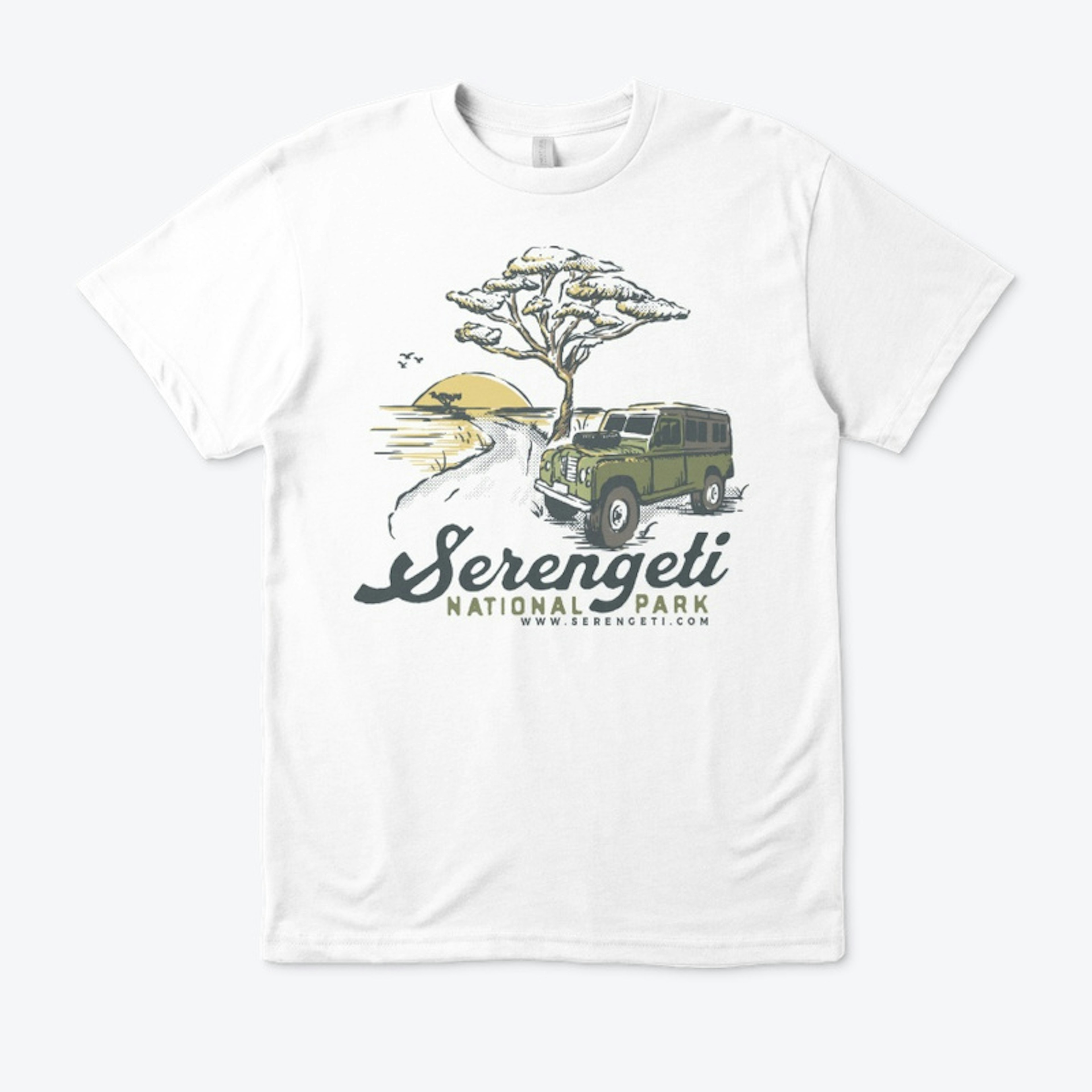 Serengeti vintage safari t-shirt